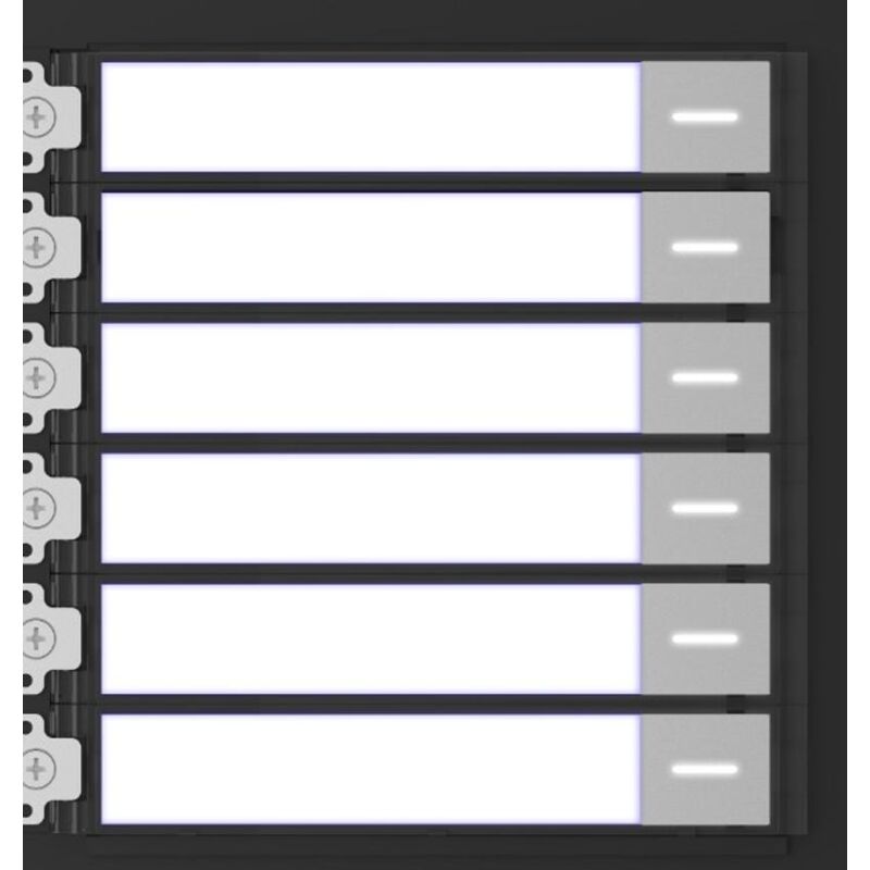 Hikvision - ds-kd-kk module 6 boutons