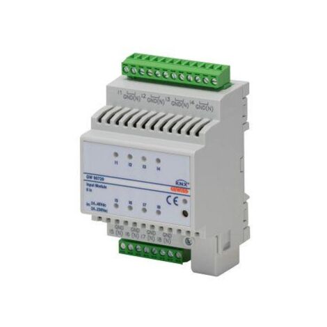 MODULE 8 ENTREES IN TENSION KNX DIN GEWISS GW90729
