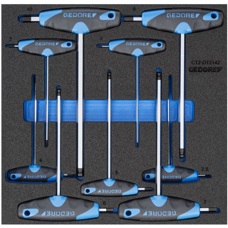 Gedore - Module à outils 1500 CT2-DT 2142 9 pièces module 2/3 ( 4000881241 )