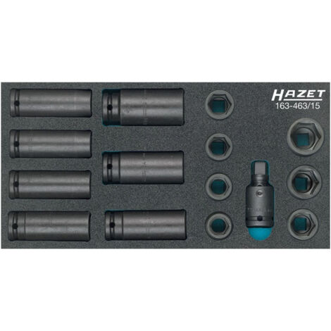 Module à outils 163-463/15 15 pièces nombre d'outils : 15 HAZET