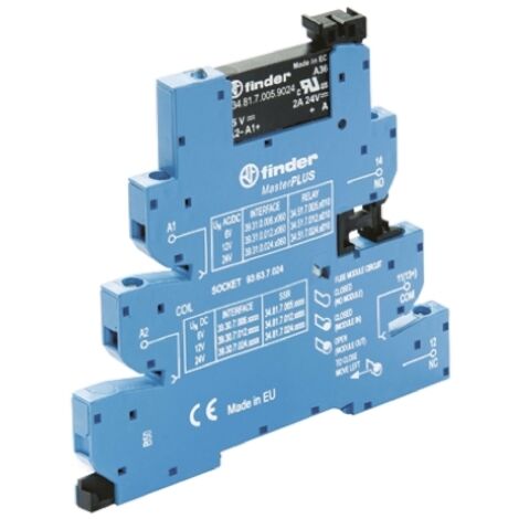 Module à relais statique Finder Series 39, Rail DIN, 1 mA, 26,4 V c.a./c.c. ( Prix pour 1 )