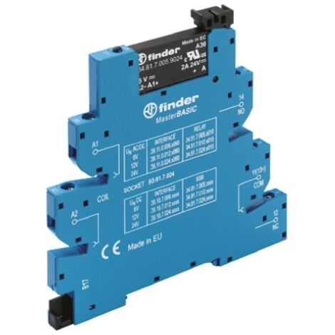 Module à relais statique Finder Series 39, Rail DIN, 1 mA, 264 V c.a. ( Prix pour 1 )