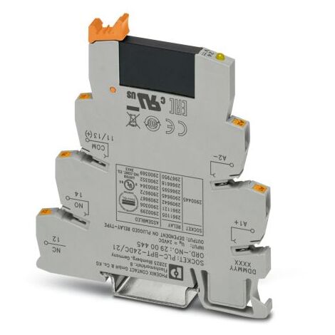 Module à relais statique Phoenix Contact PLC-OPT, Rail DIN, 28,8 V c.c. ( Prix pour 1 )