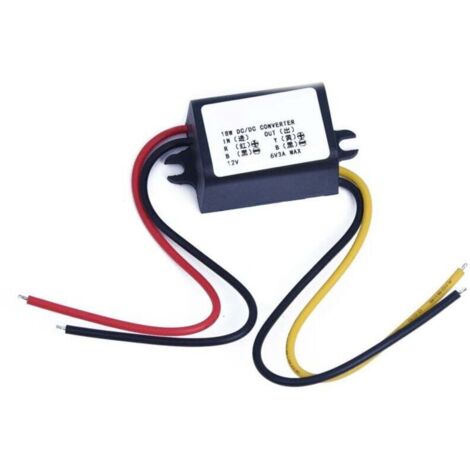 Module Abaisseur de Tension DC-DC Convertisseur 12V vers 6V Régulateur Alimentation