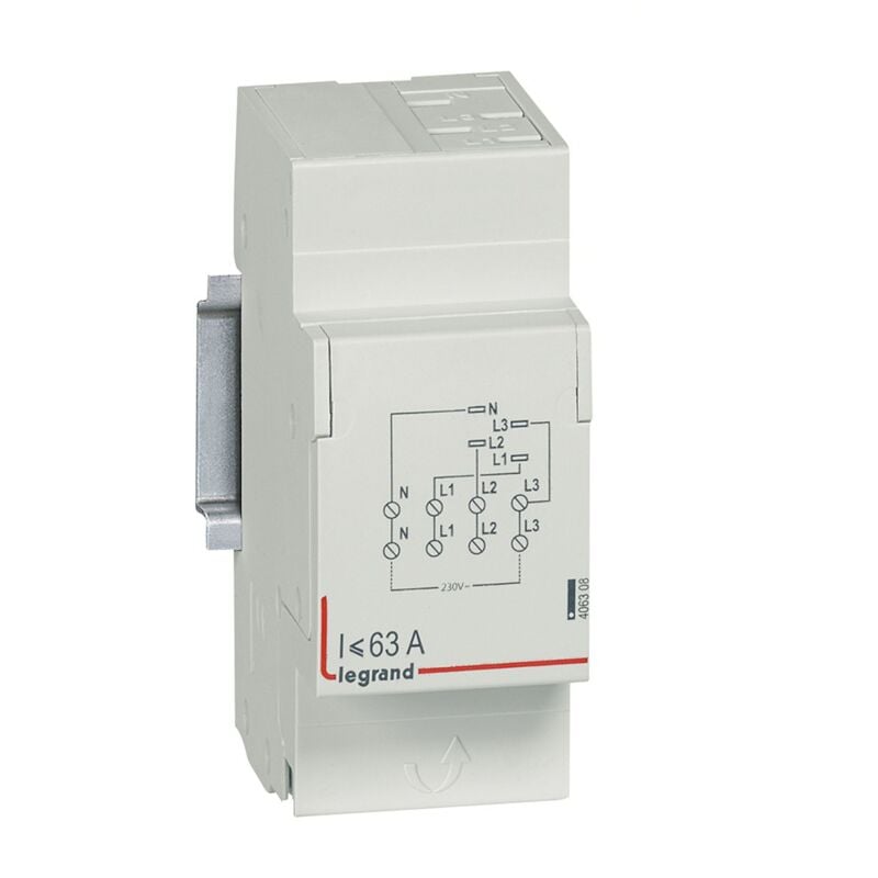 Legrand - Module d'alimentation pour peigne tétrapolaire tête de groupe HX³ horizontal section 6mm² à 16mm² 2 modules 406308