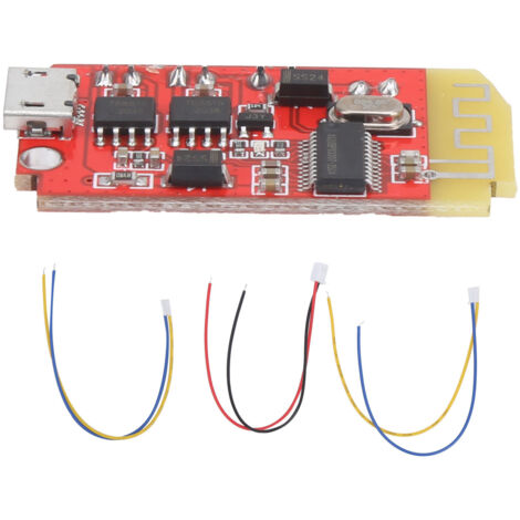 Module amplificateur de puissance stéréo Bluetooth 4.2, carte ampli Audio 5W + 5W avec Port de chargement USB
