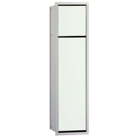 Module armoire WC ASIS 150 encastré 654mm chromé/noir