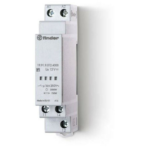 Module auxiliaire de puissance 1 inverseur 16A 24V DC IP20 349077 FINDER 199190244000