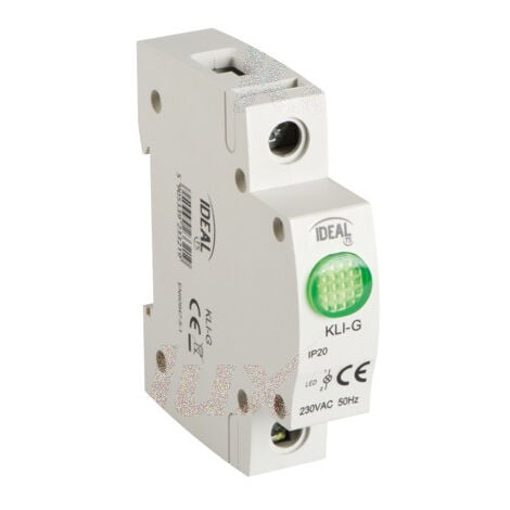 Module avec Indicateur de Tension Vert pour rail TH35