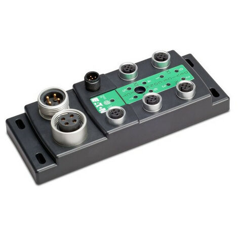 Module-bloc E/S SWD IP69K 24 V DC 4 S avec alim séparée 4 E/S M12 femelles 000183268 EATON EU6E-SWD-4XD-1