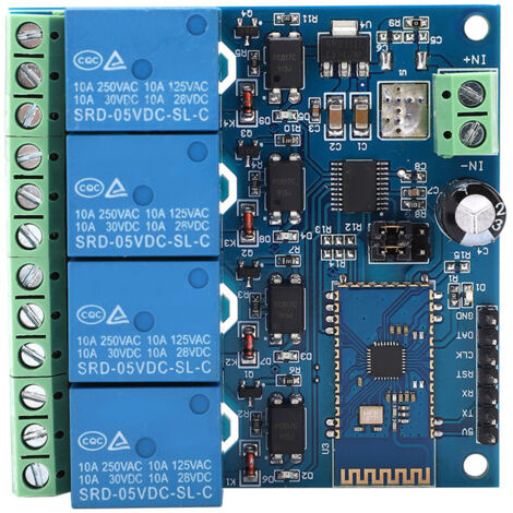 Module Bluetooth 4 Canaux pour Télécommande Smartphone Android, Contrôle Domotique Intelligent