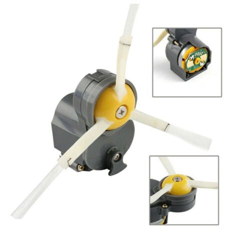 ROLEADER Module brosse laterale d'origine Roomba serie 500 à 900 pour Aspirateur robot IROBOT ROOMBA, ROOMBA SERIE 500, ROOMBA SERIE 600, ROOMBA SERIE 700, ROOMBA SERIE 800, ROOMBA SERIE 900