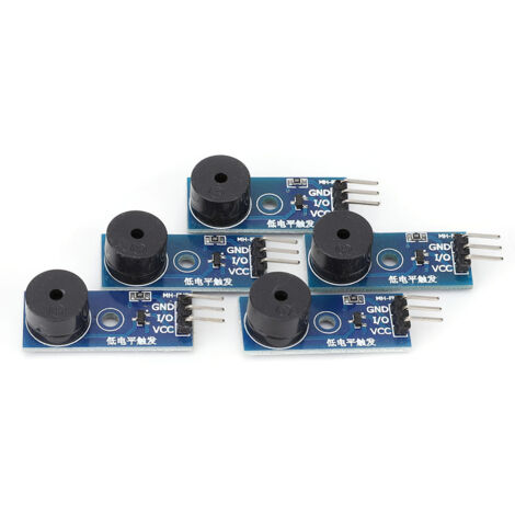 Module Buzzer Passif 5V pour Arduino - Alarme Sonore 3 Broches Compatible Raspberry Pi