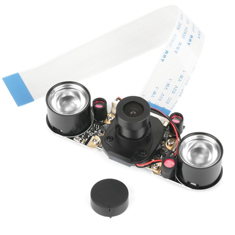 Module Caméra 5 Mégapixels pour Raspberry Pi - Vision Nocturne avec Commutation Automatique ir cut