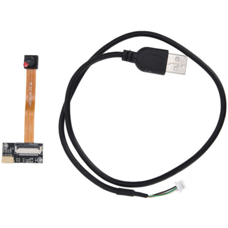 Module Caméra 5MP 1.8mm USB avec Câble, Objectif Fisheye 180° Focus Fixe HBVCAM‑5M2118FF180‑48 V11