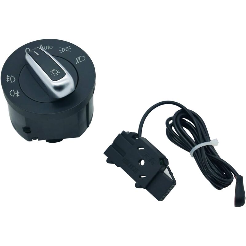 Module Capteur Commande Compatible avec Passat B6 GTI MK5 MK6 Touran Tiguan,Commutateur de Phare Voiture Compatible avec Rabbit Caddy 5ND941431B