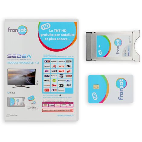 Module + Carte Fransat (TNT par satellite)