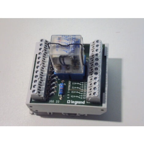 Module centralisation et report de defauts alarme 9 entrées 230V ou 110V LEGRAND 036633