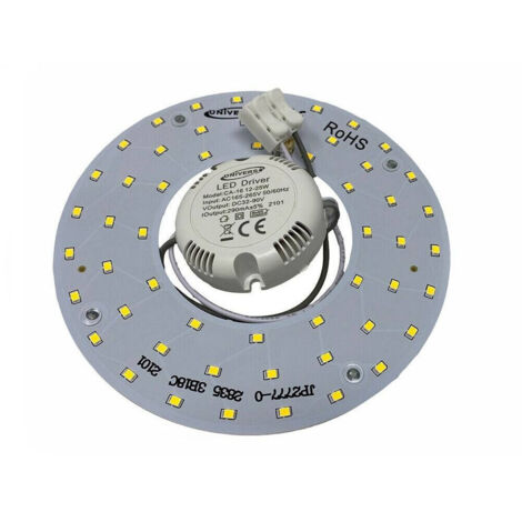 Module Circulaire Led Neon 16 Watt Ip20 Remplacement Plafonnier Ca-16