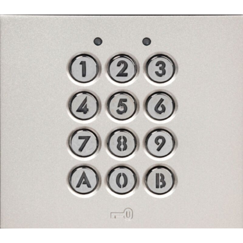 Module clavier - 100 codes - 2 relais - avec façade Aiphone gtac