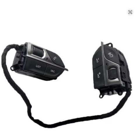 Module combiné VMF 98123137ZD pour les commutateurs et boutons du volant sur Peugeot 3008 P84 et 5008 P87, un module de bouton multifonction pour contrôler l'audio, le régulateur de vitesse, etc.