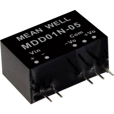Module convertisseur CC/CC Mean Well MDD01L-15 Nbr. de sorties: 2 x 34 mA 1 W 1 pc(s)