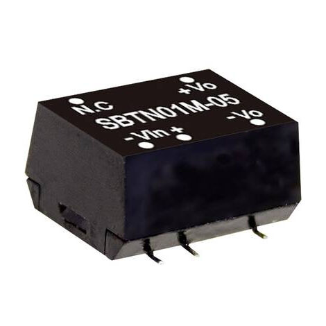 MODULE CONVERTISSEUR CC/CC MEAN WELL SBTN01M-05 NBR. DE SORTIES: 1 X 200 MA 1 W 1 PC(S)