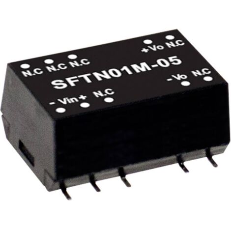 Module convertisseur CC/CC Mean Well SFTN01L-12 Nbr. de sorties: 1 x 84 mA 1 W 1 pc(s) Q122012