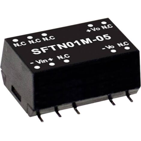 Module convertisseur CC/CC Mean Well SFTN01N-05 Nbr. de sorties: 1 x 200 mA 1 W 1 pc(s) Q122032