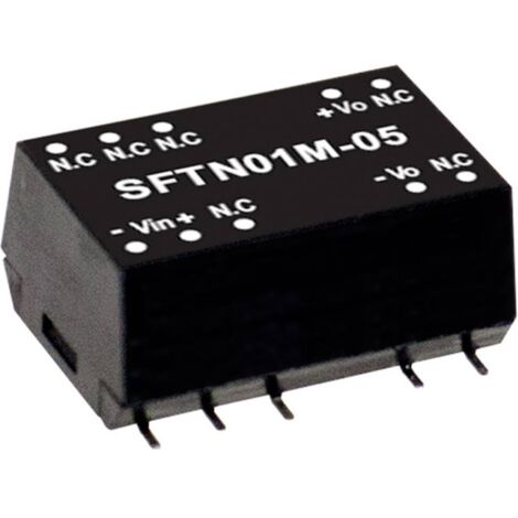 Module convertisseur CC/CC Mean Well SFTN01N-15 Nbr. de sorties: 1 x 67 mA 1 W 1 pc(s) Q128962