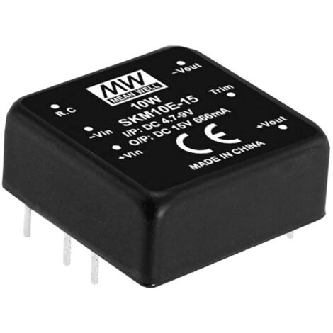 Module convertisseur CC/CC MEAN WELL SKM10A-12 Nbr. de sorties: 1 x 833 mA 10 W 1 pc(s) Q122182