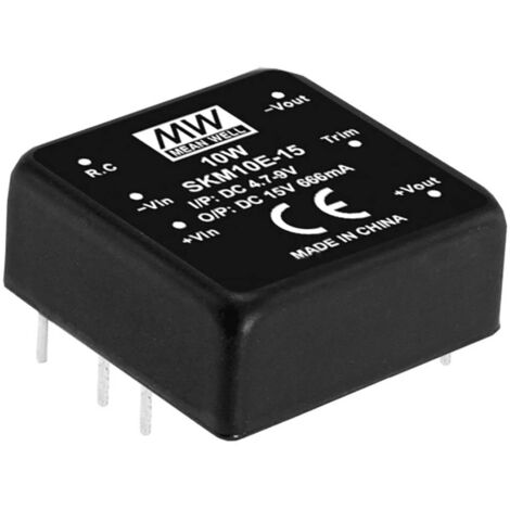 Module convertisseur CC/CC MEAN WELL SKM10C-05 Nbr. de sorties: 1 x 2 A 10 W 1 pc(s) Q123352