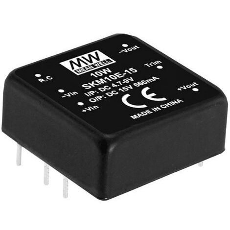 Module convertisseur CC/CC Mean Well SKM10C-15 Nbr. de sorties: 1 x 666 mA 10 W 1 pc(s) Q123322