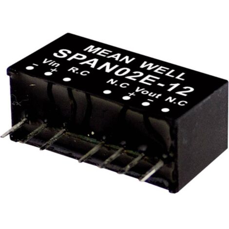 Module convertisseur CC/CC Mean Well SPAN02C-05 Nbr. de sorties: 1 x 400 mA 2 W 1 pc(s) Q128232