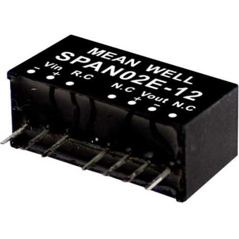 Module convertisseur CC/CC Mean Well SPAN02E-05 Nbr. de sorties: 1 x 400 mA 2 W 1 pc(s)