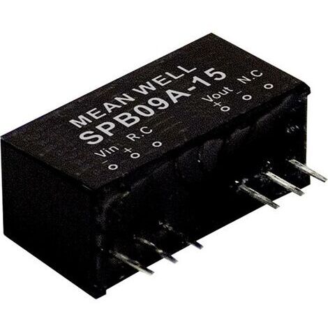 Module convertisseur CC/CC Mean Well SPB09A-12 Nbr. de sorties: 1 x 750 mA 9 W 1 pc(s) Q121362