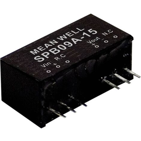 Module convertisseur CC/CC Mean Well SPB09B-24 Nbr. de sorties: 1 x 375 mA 9 W 1 pc(s)