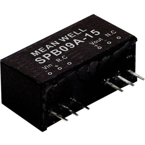 Module convertisseur CC/CC Mean Well SPB09C-12 Nbr. de sorties: 1 x 750 mA 9 W 1 pc(s) Q123002