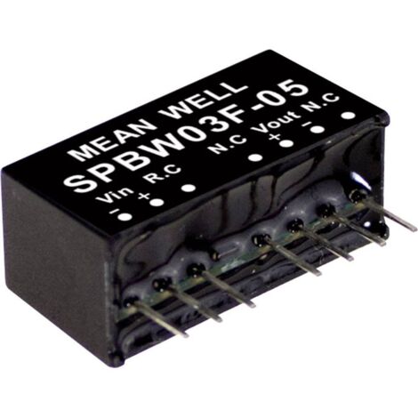 Module convertisseur CC/CC Mean Well SPBW03G-05 Nbr. de sorties: 1 x 600 mA 3 W 1 pc(s) Q128172