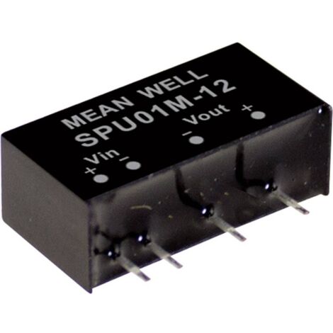 Module convertisseur CC/CC Mean Well SPU01N-05 Nbr. de sorties: 1 x 200 mA 1 W 1 pc(s) Q123912