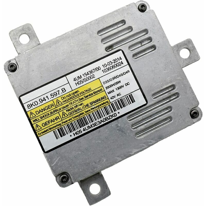 VURAHOME - Module d&39unité de commande de Ballast de phare au xénon HID D3S D3R D4S D4R, pour Audi Q7 et VW Jetta,8K0941597B-Yellow