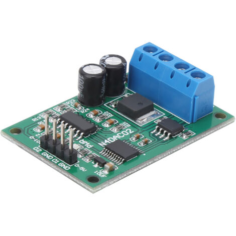 Module DAC 2CH 12V N4DACO2 Convertisseur PWM vers Tension 0-5V/0-10V avec Interface RS485 RTU