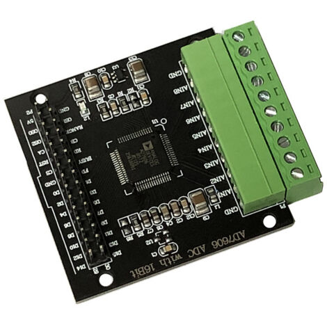 Module d'acquisition de données AD7606 multicanal : CAN 16 bits, fréquence d'échantillonnage synchrone 8 canaux, 200 kHz