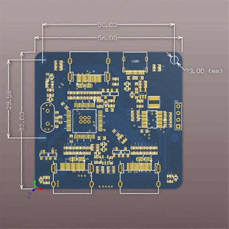 Module d'affichage - Module répartiteur compatible 1 en 2 pour décodeur PS--