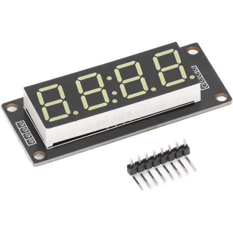 Module d'affichage numérique LED 0.56 pouces 4 chiffres 7 segments avec TM1637 pour horloge 5V