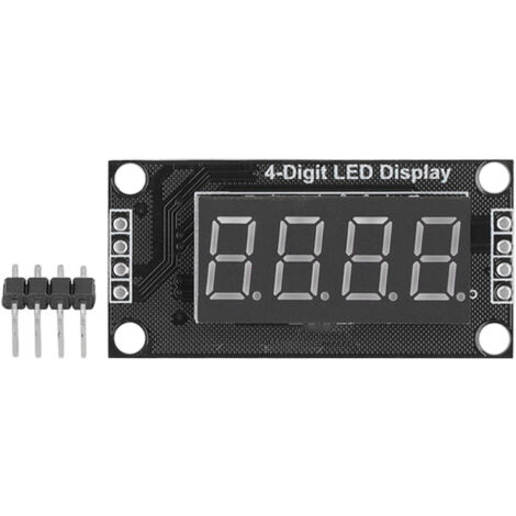 Module d'affichage numérique TM1637, écran LED 4 digits 7 segments 0.36 pouces, carte PCB 5V pour Arduino