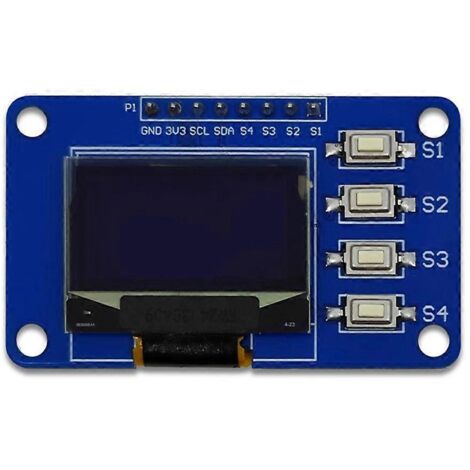Module d'affichage OLED 0,96 pouce, module d'écran 12864 avec matrice--