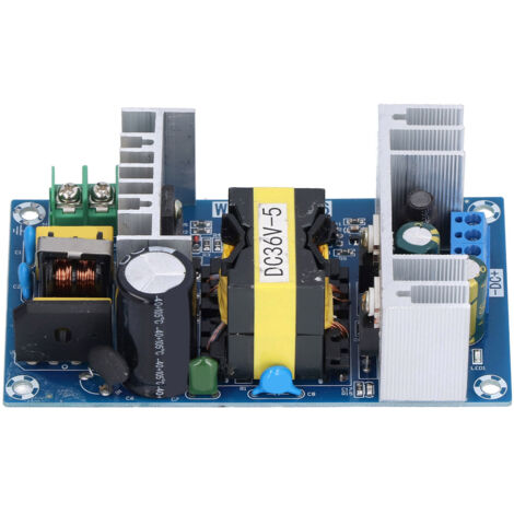 Module d'alimentation à découpage ACDC, haute puissance, performance stable avec protection intégrée, 100-240V AC.