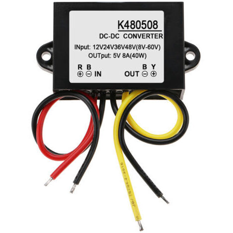 Module d'alimentation abaisseur de convertisseur Buck DC-DC 12V/24V/36V/48V à 5V 8A