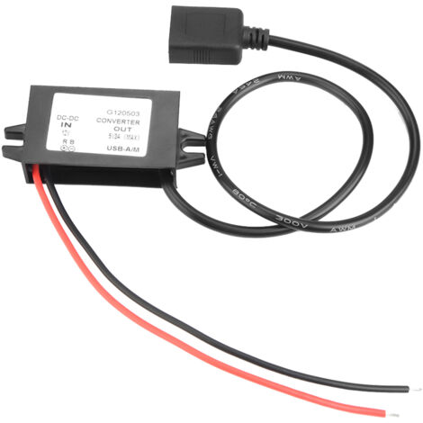 Module d'alimentation abaisseur de convertisseur USB Buck DC-DC 12V à 5V 3A